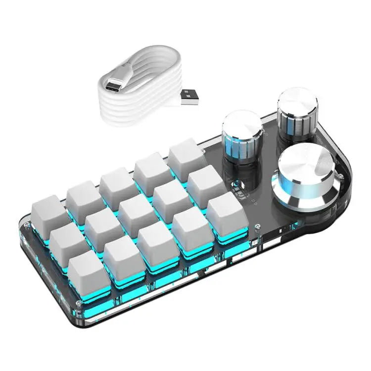RGB Mechanical Keyboard with Custom Macro Programming