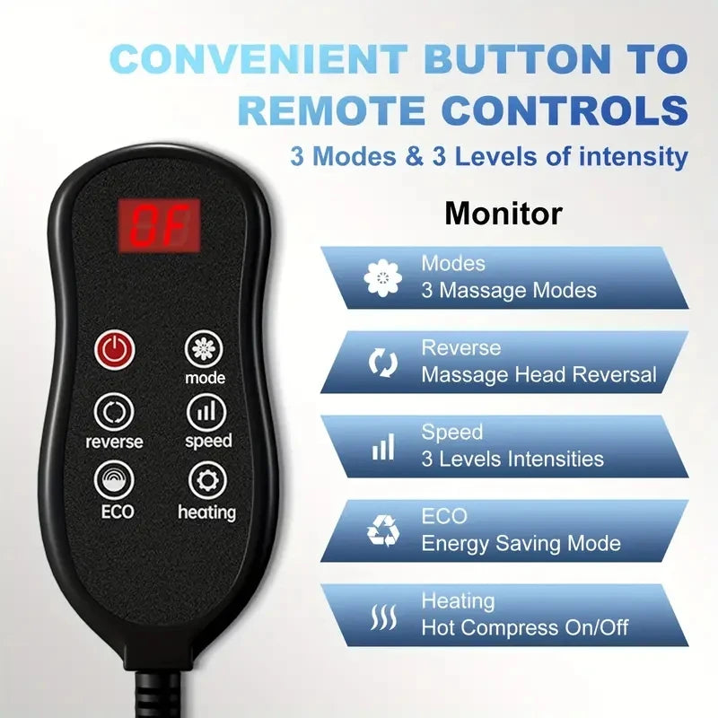 Extra Big Electric Foot Massager Hot Compress