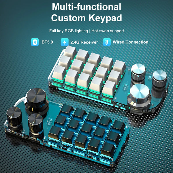 RGB Mechanical Keyboard with Custom Macro Programming