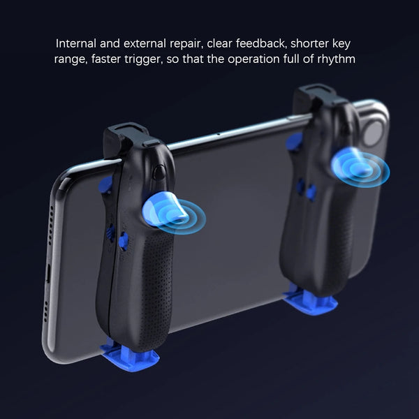 Mobile Game Controller Four Finger Gamepad